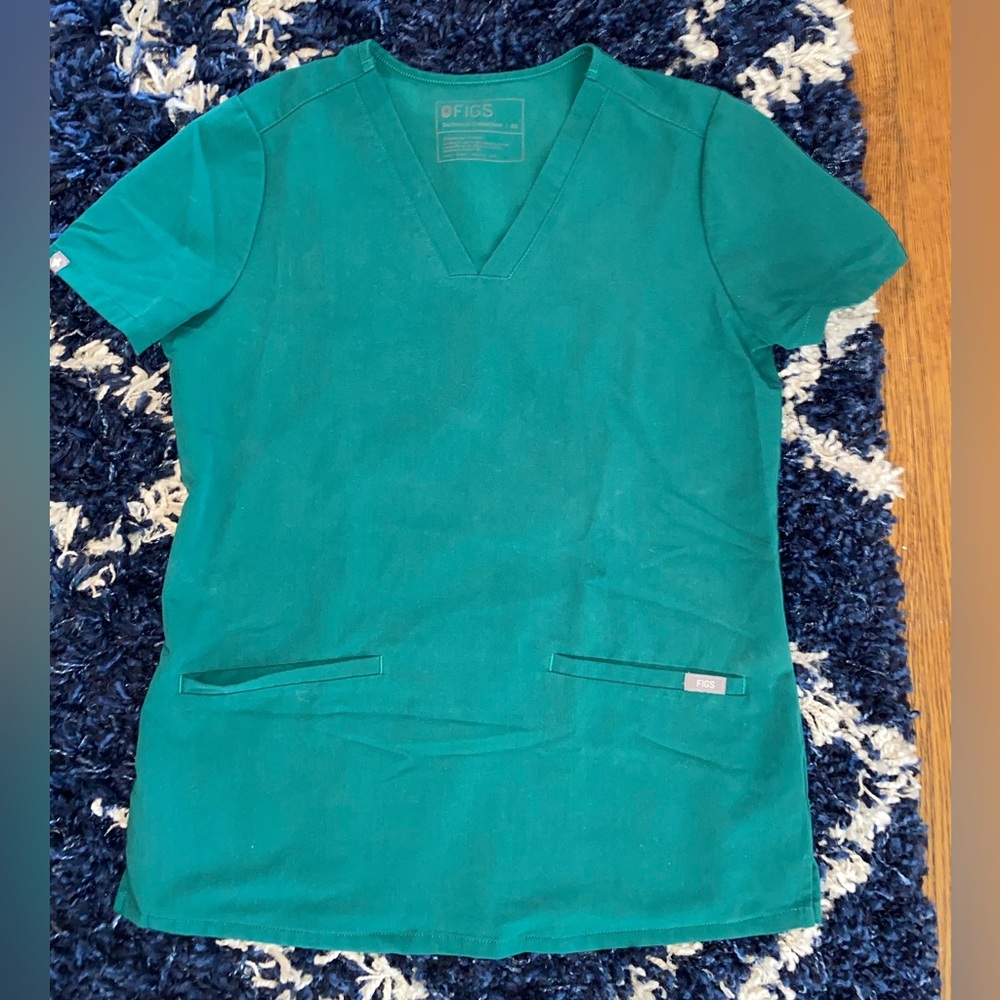 Figs Hunter Green XS Scrub Set